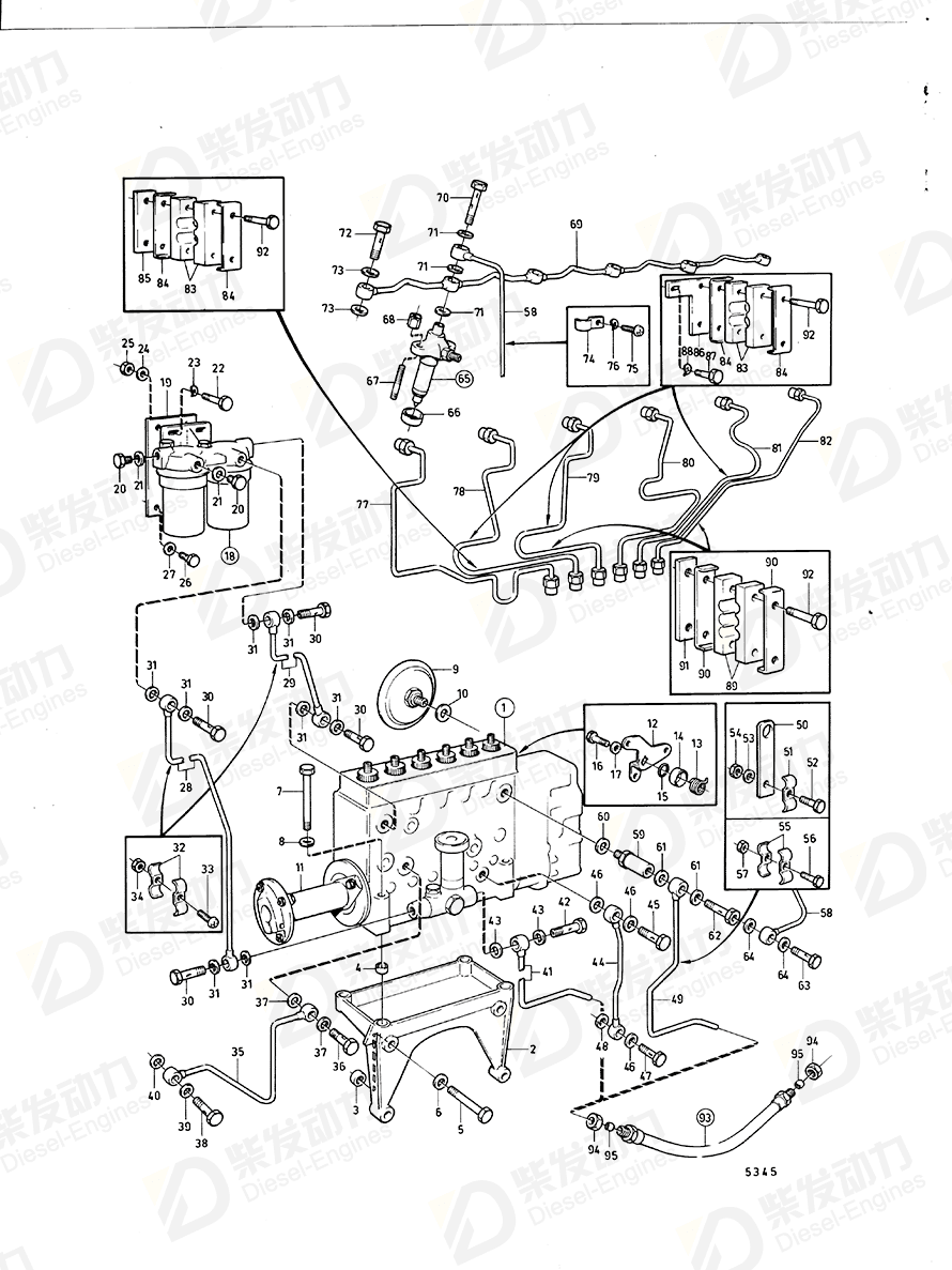 volvo penta Nut plate 414735 Drawing volvo penta Nut plate 414735 Drawing